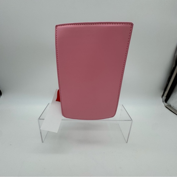 Retro 8-Bit Gamer Handbag Pink With Long Gold Color Chain Gameboy Style Purse - Picture 4 of 10